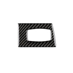 Carbon Fiber Car Left Driving Ignition Switch Decorative Sticker for BMW E90 / E92 2005-2012, Left Driving Ignition Switch