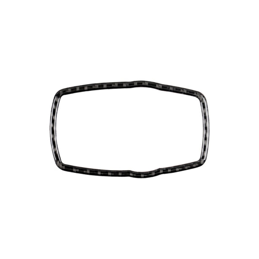 Carbon Fiber Car Multimedia Frame Decorative Sticker for BMW X3 / X4 / X5 / X6 / F07 / F10 / F15 / F16 / F20 / F25 / F26 / F30 / F34, Multimedia Frame