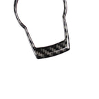 Carbon Fiber Car Headlight Switch Decorative Sticker for BMW E90 / E92 / E93 2005-2012, Headlight   Switch