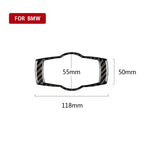 Carbon Fiber Car Headlight Switch Decorative Sticker for BMW E90 / E92 / E93 2005-2012, Headlight   Switch