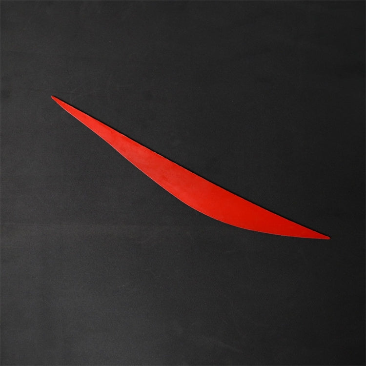 1 Pairs Three Color Carbon Fiber Car Lamp Eyebrow Decorative Sticker for BMW F30 2013-2015, Lamp Eyebrow(Three Color)