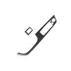 2 PCS Carbon Fiber Car Left Driving Lifting Panel Decorative Sticker for BMW E92 2005-2012, Diameter: 40.4cm, Diameter: 40.4cm