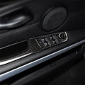 4 PCS Carbon Fiber Car Left Driving Lifting Panel Decorative Sticker with Folding for BMW E90 / 320i / 325i, Diameter: 37.8cm, Diameter: 37.8cm