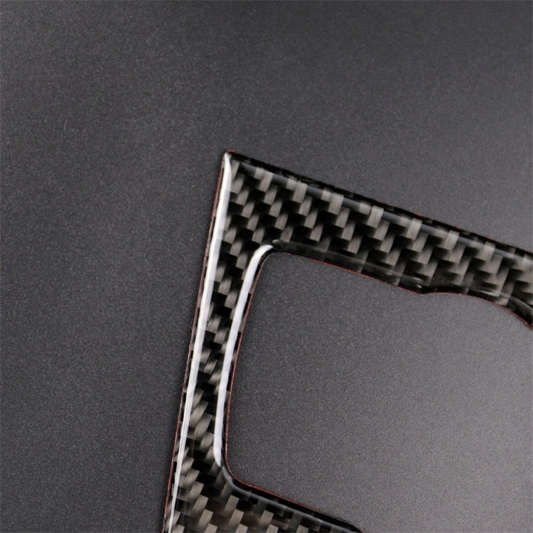 Carbon Fiber Car Central Control CD Panel Decorative Sticker for BMW E90 / E92 2005-2012, Non Navigation without Hole, CD Panel(Non Navigation without Hole)