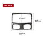 Carbon Fiber Car Rear Air Vent Decorative Sticker for BMW E90 / E92 2005-2012, Rear Air Vent with Hole, Rear Air Vent
