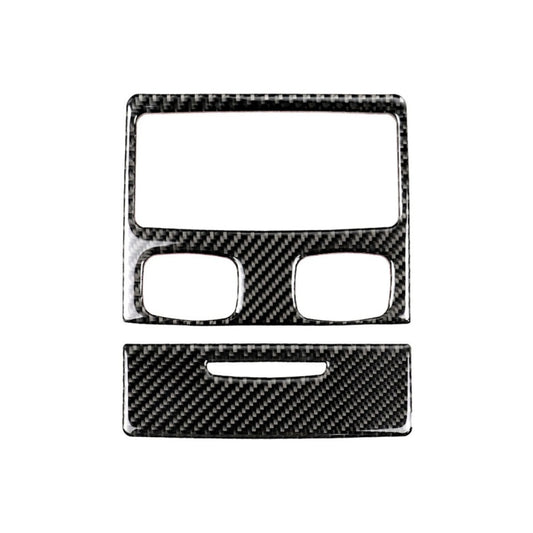Carbon Fiber Car Rear Air Vent Combination Decorative Sticker with Hole for BMW E90 / E92 2005-2012, Rear Air Vent Combination with Hole, Rear Air Vent Combination