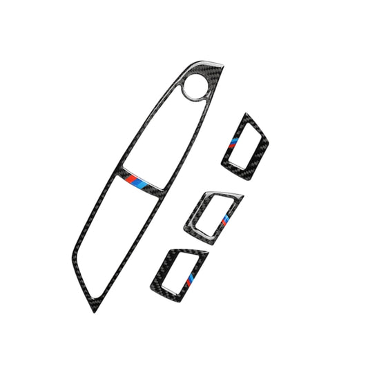 Carbon Fiber Car Right Driving Lifting Panel Decorative Sticker for BMW 5 Series F10 2011-2018, Right Driving Lifting Pane(Three Color), Right Driving Lifting Pane