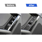 6 in 1 Car Carbon Fiber Left and Right Driving Seat Lift Decorative Sticker for Mazda RX8 2004-2008, Left Drive Low-configured, Left and Right Driving Seat Lift, Left Drive Low-configured