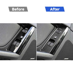 2 PCS Car Carbon Fiber Left and Right Lifting Panel Decorative Sticker for Mazda RX8 2004-2009, Left Drive Low-configured, Left and Right Lifting Panel, Left Drive Low-configured