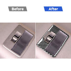 Car Carbon Fiber Rear Reading Light B Style Decorative Sticker for Mazda RX8 2004-2008, Left and Right Drive Universal, Rear Reading Light B Style
