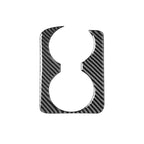 Car Carbon Fiber Handrail Cup Holder Decorative Sticker for Mazda RX8 2004-2008, Left Drive, Handrail Cup Holder