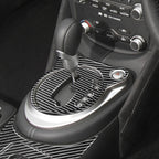5 in 1 Car Carbon Fiber Gear Position Cup Holder Panel Decorative Sticker for Nissan 370Z Z34 2009-, Right Drive, Gear Position Cup Holder Panel Right Drive