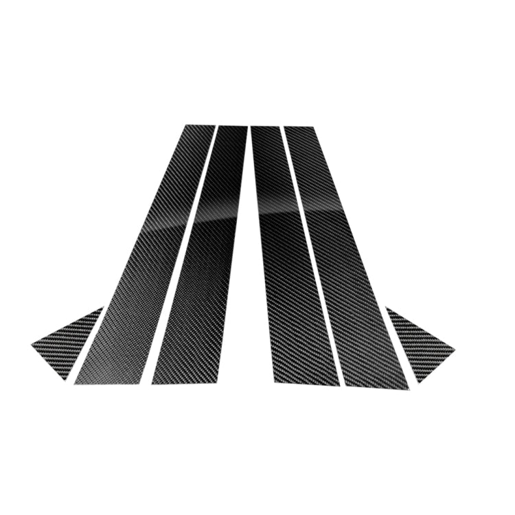 Car Carbon Fiber B Pillar Decorative Sticker for Audi A3 2014-2018, Left and Right Drive Universal, For Audi A3 2014-2018
