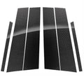 Car Carbon Fiber B Pillar Decorative Sticker for Mercedes-Benz GLA 2013-2018, Left and Right Drive Universal, For Mercedes-Benz GLA 2013-2018