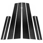 Car Carbon Fiber B Pillar Decorative Sticker for BMW X6 F16 2014-2018, Left and Right Drive Universal, For BMW X6 F16 2014-2018