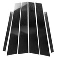 Car Carbon Fiber B Pillar Decorative Sticker for BMW X1 E84 2011-2015, Left and Right Drive Universal, For BMW X1 E84 2011-2015