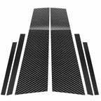 Car Carbon Fiber B Pillar Decorative Sticker for BMW 5GT F07 2012-2017, Left and Right Drive Universal, For BMW 5GT F07 2012-2017