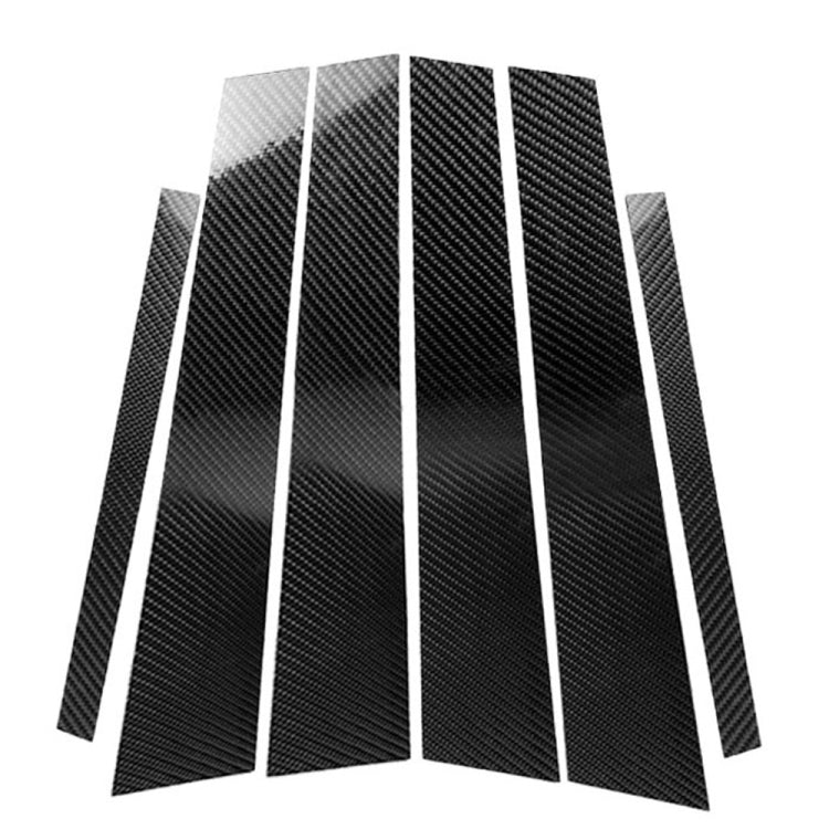Car Carbon Fiber B Pillar Decorative Sticker for BMW F20 2012-2016, Left and Right Drive Universal, For BMW F20 2012-2016
