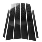 Car Carbon Fiber B Pillar Decorative Sticker for BMW F20 2012-2016, Left and Right Drive Universal, For BMW F20 2012-2016