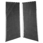 Car Carbon Fiber B-Pillar Decorative Sticker for Nissan 350Z 2003-2009, Left and Right Drive Universal, For Nissan 350Z 2003-2009