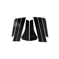 Car Carbon Fiber B-Pillar Decorative Sticker for Honda Fit 2014-2018, Left and Right Drive Universal, For Honda Fit 2014-2018