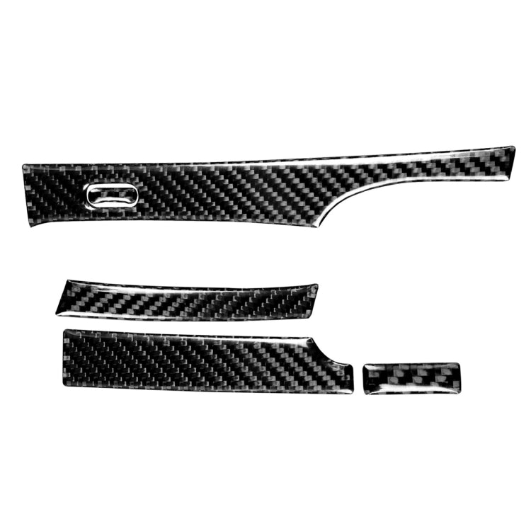 5 in 1 Car Carbon Fiber Automatic Gear Decorative Sticker for Honda Civic 8th Generation 2006-2011, Right Drive, 5 in 1 Automatic Gear, Right Drive