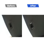 Car Carbon Skylight Handle Decorative Sticker for Honda Civic 8th Generation 2006-2011, Left and Right Drive Universal, Skylight Handle