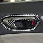 8 in 1 Car Carbon Door Handle Decorative Sticker for Honda Civic 8th Generation 2006-2011, Left and Right Drive Universal, Door Handle