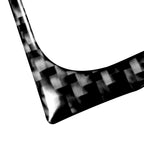 Car Carbon Fiber Water Cup Holder Frame Decorative Sticker for Honda Civic 8th Generation 2006-2011, Left and Right Drive Universal, Water Cup Holder Frame