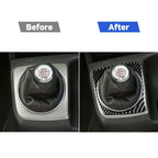 Car Carbon Fiber Manual Gear Decorative Sticker for Honda Civic 8th Generation 2006-2011, Right Drive, Manual Gear, Right Drive