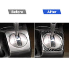 Car Carbon Fiber Automatic Gear Frame Decorative Sticker for Honda Civic 8th Generation 2006-2011, Left Drive, Automatic Gear Frame, Left Drive