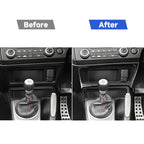 2 in 1 Car Carbon Fiber Storage Box Decorative Sticker for Honda Civic 8th Generation 2006-2011, Right Drive, Storage Box, Right Drive