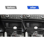 Car Carbon Fiber Big Storage Box Decorative Sticker for Honda Civic 8th Generation 2006-2011, Left Drive, Big Storage Box, Left Drive