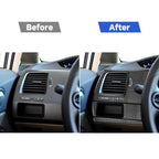 3 in 1 Car Carbon Fiber Driver Seat Left Side Panel Decorative Sticker for Honda Civic 8th Generation 2006-2011, Left Drive, Driver Seat Left Side Panel