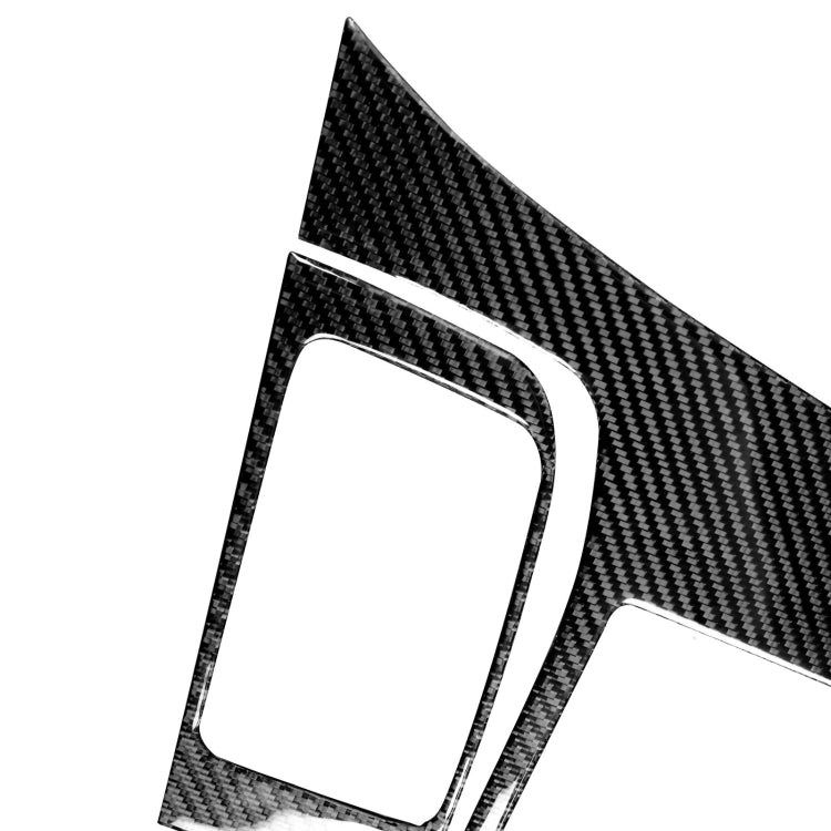 Car Carbon Fiber Navigation Panel Decorative Sticker for Honda Civic 8th Generation 2006-2011, Left Drive, Navigation Panel, Left Drive