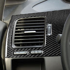 Car Carbon Fiber Driver Seat Left Side Air Outlet Panel Decorative Sticker for Honda Civic 8th Generation 2006-2011, Left Drive, Driver Seat Left Side Air Outlet Panel, Left Drive