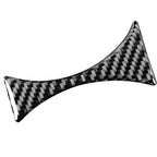 Car Carbon Fiber Water Cup Holder Decorative Sticker for Jeep Wrangler JK 2007-2010, Left Drive , Water Cup Holder