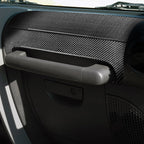 2 in 1 Car Carbon Fiber Front Passenger Seat Handrail Decorative Sticker for Jeep Wrangler JK 2007-2010, Left and Right Drive Universal, Front Passenger Seat Handrail