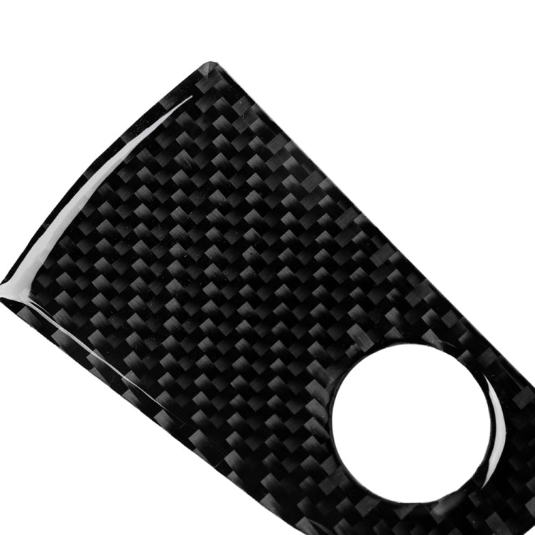 Car Carbon Fiber Passenger Seat Storage Decorative Sticker for Alfa Romeo Giulia 2017-2019, Left Drive, Passenger Seat Storage, Left Drive