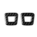 2 in 1 Car Carbon Fiber Microphone Decorative Sticker for Alfa Romeo Giulia 2017-2019, Left and Right Drive Universal, Microphone