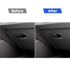 Car Carbon Fiber Storage Box Handle Decorative Sticker for BMW 3 Series G20/G28/325Li/330d/335 2019-2020, Right Drive, Storage Box Handle, Right Drive