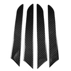 Car Carbon Fiber Door Panel Decorative Sticker for Mazda CX-5 2017-2018, Left and Right Drive Universal, Door Panel