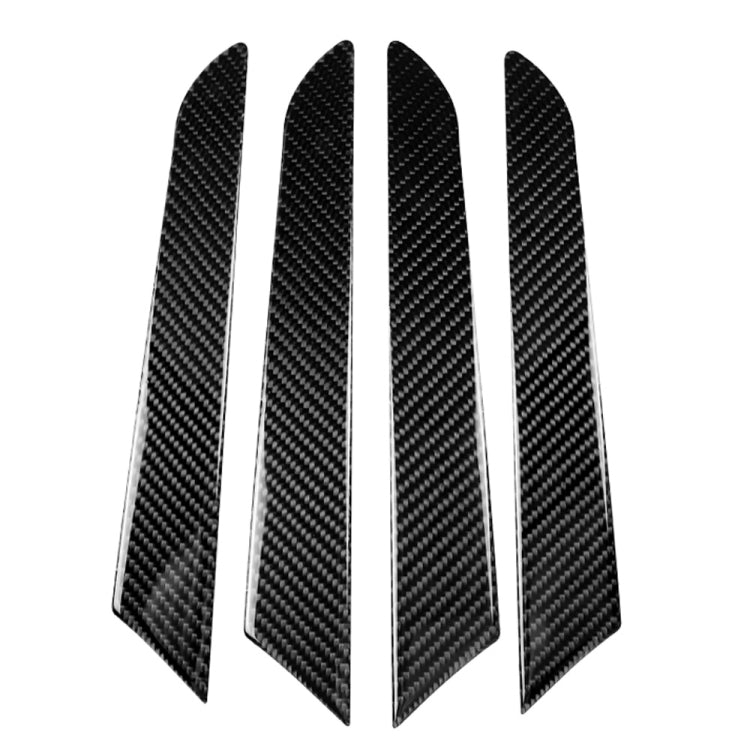 Car Carbon Fiber Door Panel Decorative Sticker for Mazda CX-5 2017-2018, Left and Right Drive Universal, Door Panel