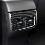 Car Carbon Fiber Rear Air Outlet Decorative Sticker for Mazda CX-5 2017-2018, Left and Right Drive Universal, Rear Air Outlet