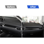 Car Carbon Fiber Dashboard Decorative Sticker for Mazda CX-5 2017-2018, Left and Right Drive Universal, Dashboard
