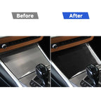 2 in 1 Car Carbon Fiber Water Cup Cover Decorative Sticker for BMW 3 Series G20/G28/325Li/330d/335 2019-2020, Right Drive, Water Cup Cover, Right Drive
