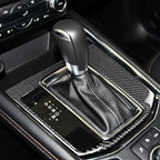 Car Carbon Fiber Gear Panel Decorative Sticker for Mazda CX-5 2017-2018, Left Drive, Gear Panel, Left Drive