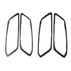 4 in 1 Car Carbon Fiber Door Handle Decorative Sticker for BMW 3 Series G20/G28/325Li/330d/335 2019-2020, Left and Right Drive Universal, Door Handle