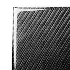 2 in 1 Car Carbon Fiber Water Cup Cover Decorative Sticker for BMW 3 Series G20/G28/325Li/330d/335 2019-2020, Left Drive, Water Cup Cover, Left Drive