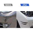 Universal Car Carbon Fiber Wind Knife Decorative Sticker, Left and Right Drive Universal, Wind Knife